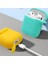 Şarj Kılıflı Earphone Için Silikon Kılıf (2016) / (2019) / Kablosuz Şarj Kılıflı Airpod'lar (2019), D Ring Tokalı 2,5mm Kalın Koruyucu Kapak (Yurt Dışından) 5