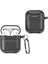 Şarj Kılıflı Aırpod'lar (2016) / (2019) / Kablosuz Şarj Kılıflı Earphone (2019) Karbon Fiber Tpu Çizgiye Karşı Çizgiye Karşı Kılıf Kablosuz Kulaklık Tam Koruma Kapağı (Yurt Dışından) 2