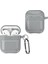 Şarj Kılıflı Aırpod'lar (2016) / (2019) / Kablosuz Şarj Kılıflı Earphone (2019) Karbon Fiber Tpu Çizgiye Karşı Çizgiye Karşı Kılıf Kablosuz Kulaklık Tam Koruma Kapağı (Yurt Dışından) 5