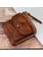 SG132 Küçük Para Çantası Üst Katman Cowhide Deri Vintage Stil Mini Para Çanta Kart Tutucu Cüzdan (Yurt Dışından) 2