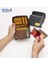 Sunicety Retro Tarzı Pu Deri Kart Taşıma Çanta Para Nakit Para Depolama Kesesi Rfid Engelleme Cüzdanı (Yurt Dışından) 2