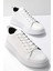 Beyaz Leather Erkek Sneaker E01759021603 1