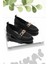 Siyah Triko Kadın Loafer Ayakkabı K01196000182 1