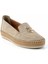 Vizon Süet Leather Kadın Espadril K01300305502 3