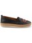 Siyah Leather Kadın Casual Ayakkabı K01300301503 2