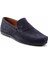 Lacivert Nubuk Leather Erkek Loafer Ayakkabı E01733200801 3