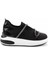 Siyah Streç Kadın Sneaker K01212020717 2