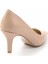 Bej Kadın Klasik Topuklu Ayakkabı K01231304309 4