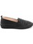 Siyah Leather Kadın Casual Ayakkabı K01286302003 2