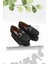 Siyah Süet Kadın Loafer Ayakkabı K01778166502 1