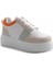 Beyaz Turuncu  Kadın Sneaker K01836001309 3