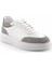 Beyaz Gri Leather Erkek Casual Ayakkabı E01901533903 3
