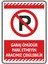 Garaj Önüdür Park Etmeyin Aracınız Çekilebilir/25x35cm/kompozit 1