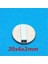 20 x 6 x 2 mm Boy:20, En:6 ,kalınlık:2 Köşeli Neodyum Mıknatıs 2