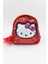 039 3005 Hello Kitty Kedicikli Payetli Işıklı Kırmızı Sırt Çantası 1