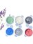 Epoksi Reçine Sedef Metalik Toz Pigment Seti 6X10ML/ Şeffaf Epoksi Reçine Pigment Seti 1