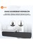 DS102 Bluetooth + Kablolu BT/USB/AUX Stereo 6W Soundbar Taşınabilir Hoparlör Siyah 8
