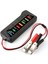 Motosiklet Akü Test Cihazı 12 Volt 6 LED Göstergeli Alternatör Durumu Motor Akü Testi 2