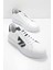 Beyaz Yeşil Leather Erkek Sneaker E01901521303 2