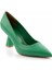 Yeşil Kadın Klasik Topuklu Ayakkabı K01231304809 3