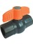 1/2" Pvc Küresel Vana kelebek Kol KOD:375 5 Adet 1