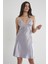 Saten Dantelli Gecelik - 603 1