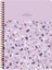 16.5X22.5 Çizgili Defter Terazzo - Lila 1