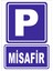 P Misafir (Otopark) Levhası 1