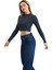 Uzun Kollu Fitilli Crop Bluz 3