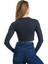 Uzun Kollu Fitilli Crop Bluz 5