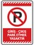 Giriş Çıkiş Park Etmek Yasaktır/35x50cm/Etiket 1
