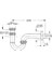 Lavabo Sifon Altı Esi 330 mm 2