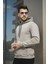 Janvier Üç Iplik Şardonlu Fitted Kapüşonlu Basic Erkek Sweatshirt 1