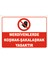 Merdivenlerde Koşmak - Şakalaşmak Yasaktır Levhası Ytr 061 1