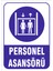 Personel Asansörü Levhası Vim 013 1