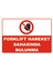 Forklift Hareket Sahasında Bulunma Levhası Vim 025 1