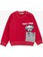 Kız Çocuk Sweatshirt Köpek Baskılı 2-6 Yaş, Fuşya 1
