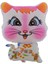 Beyaz Kedi Büyük Boy 41 x 54 cm Folyo Balon (Helyum) No:17 1