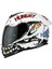 SX.100R Hungry Mıles Beyaz Kask Siyah Cam 1