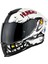 SX.100R Hungry Mıles Beyaz Kask Siyah Cam 2