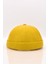 Kadın Hipster Katlamalı Cap Sarı Docker Şapka 1