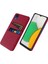 Samsung Galaxy A23E Çizgiye Karşı Kumaş Doku Doku Telefon Kılıfı Çift Kart Yuvaları Pc Koruyucu Arka Kapak (Yurt Dışından) 1