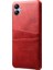 Samsung Galaxy A04 4g (164.4 x 76.3 x 9.1 Mm) Için Çift Kart Yuvalı Telefon Kasası, Sonbahar Önleme Pu Deri Kaplı Sert Pc Kapağı (Yurt Dışından) 2