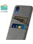 Samsung Galaxy A23E Çizgiye Karşı Kumaş Doku Doku Telefon Kılıfı Çift Kart Yuvaları Pc Koruyucu Arka Kapak (Yurt Dışından) 3