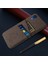 Samsung Galaxy A23E Çizgiye Karşı Kumaş Doku Doku Telefon Kılıfı Çift Kart Yuvaları Pc Koruyucu Arka Kapak (Yurt Dışından) 5