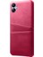 Samsung Galaxy A04 4g (164.4 x 76.3 x 9.1 Mm) Için Çift Kart Yuvalı Telefon Kasası, Sonbahar Önleme Pu Deri Kaplı Sert Pc Kapağı (Yurt Dışından) 2