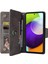 Samsung Galaxy A53 Için 5g Birden Çok Kart Yuvası Telefon Kapağı Perçin Toka Pu Deri Telefon Kılıfı Stand Cüzdanı Kayış (Yurt Dışından) 3