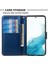 Samsung Galaxy A14 5g Için Kart Yuvalı Cep Telefonu Örtüsü, Koyu Renk Şok Geçirmez Pu Deri Telefon Kılıf Stand Straps (Yurt Dışından) 4