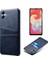 Samsung Galaxy A04 4g (164.4 x 76.3 x 9.1 Mm) Için Çift Kart Yuvalı Telefon Kasası, Sonbahar Önleme Pu Deri Kaplı Sert Pc Kapağı (Yurt Dışından) 1