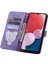 Samsung Galaxy A14 Için 5g Pu Deri Cüzdan Flip Case Baskılı Kiraz Çiçeği Kedi Katlama Stand Manyetik Kapak Kayış (Yurt Dışından) 3